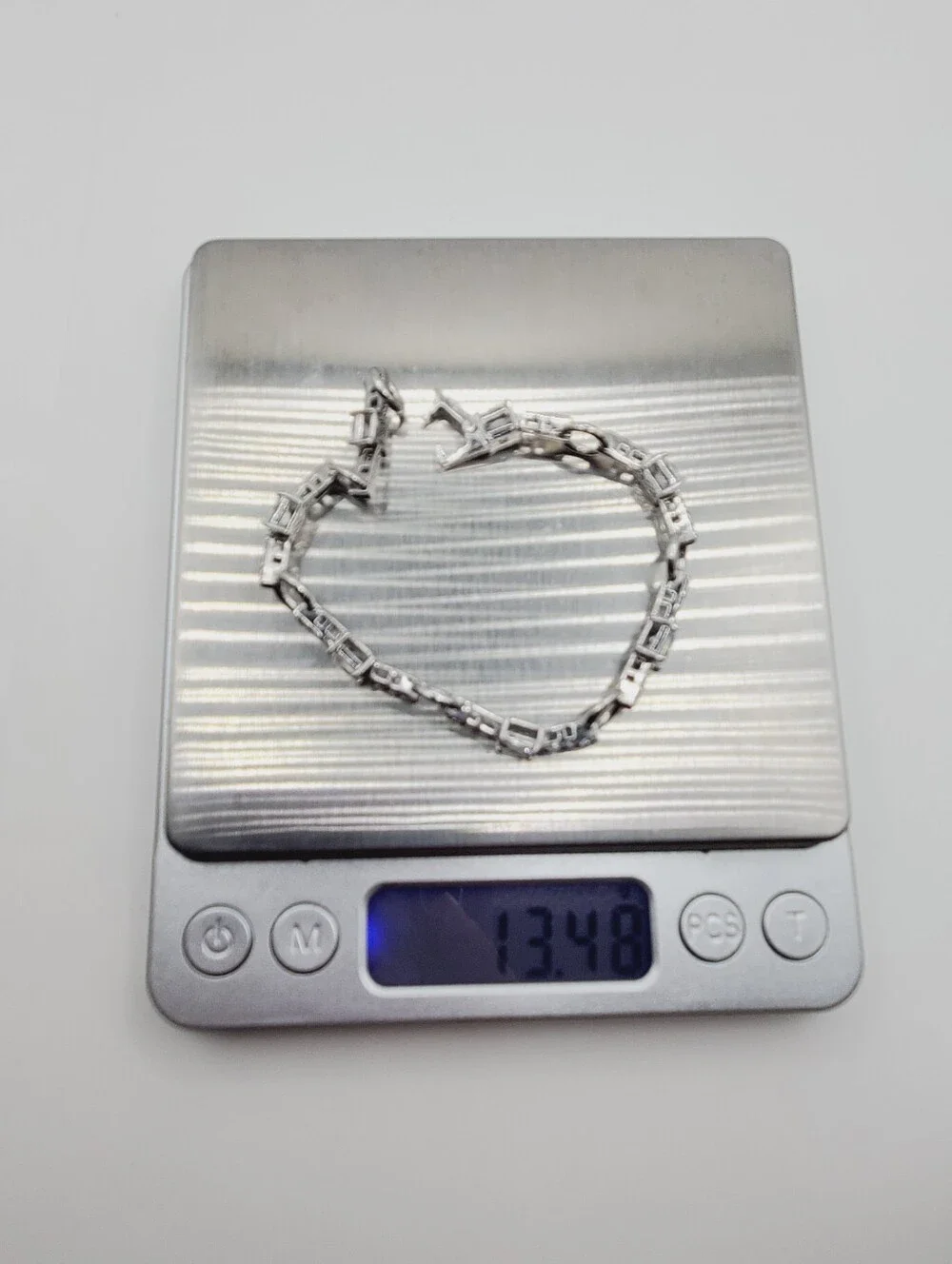 925 Sterling Silver Circle Link Bracelet